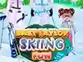 Jwèt Amizan Ski Ti Baby Taylor sou entènèt