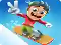 Jwèt Ski Safari sou entènèt