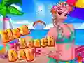 Jwèt Jou fèt plaj Elsa sou entènèt Jwèt Jou fèt plaj Elsa sou entènèt