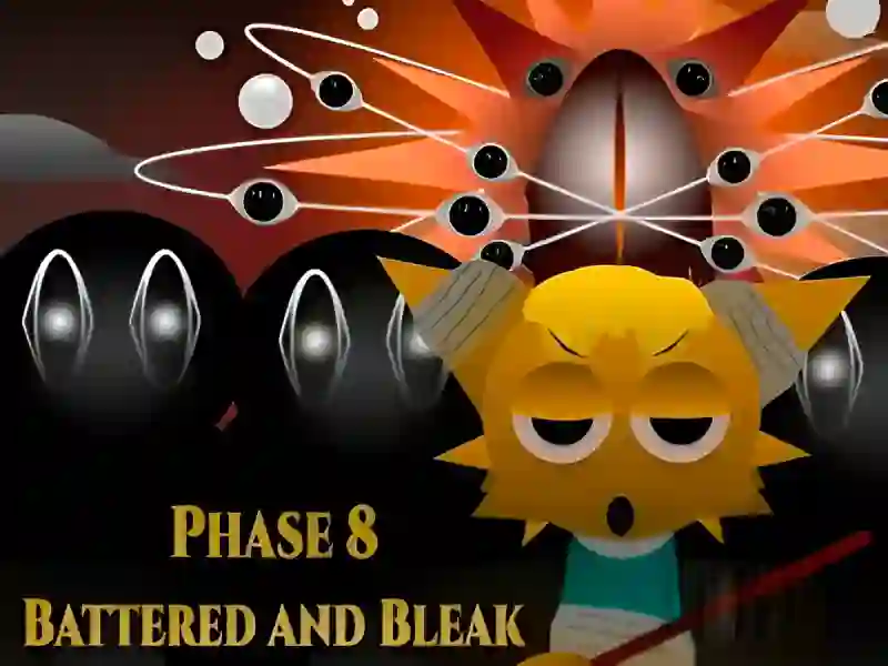 Jwèt Sprunki Faz 8: Bat & Bleak sou entènèt