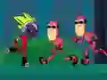 Jwèt Teen Titans Go! Atak nan marais sou entènèt