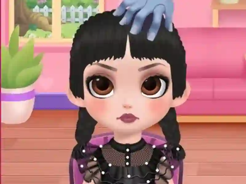 Jwèt Salon cheve ak abiye ti fi sou entènèt