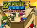Jwèt Defans Parad Zombi 5 sou entènèt