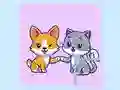 Jwèt Puzzel Chat ak Chyen sou entènèt Jwèt Puzzel Chat ak Chyen sou entènèt