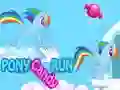 Jwèt Kouri Candy Pony sou entènèt