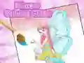 Jwèt Prensès Koulè Glitter sou entènèt Jwèt Prensès Koulè Glitter sou entènèt