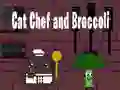 Jwèt Chat Chef ak Brokoli sou entènèt Jwèt Chat Chef ak Brokoli sou entènèt