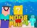 Jwèt Noob kont Pro 4 Lucky Block sou entènèt Jwèt Noob kont Pro 4 Lucky Block sou entènèt