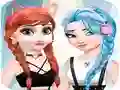 Jwèt Rade ak Maquillage Elsa ak Anna sou entènèt Jwèt Rade ak Maquillage Elsa ak Anna sou entènèt