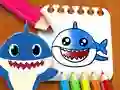 Jwèt Liv Koulè Baby Shark sou entènèt Jwèt Liv Koulè Baby Shark sou entènèt