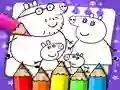 Jwèt Liv pou koulè Peppa Pig sou entènèt