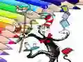 Jwèt Liv pou kolore pou Chat nan Chapo a sou entènèt Jwèt Liv pou kolore pou Chat nan Chapo a sou entènèt