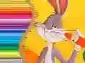 Jwèt Liv pou kolore pou Bugs Bunny sou entènèt