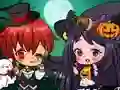 Jwèt Koup Chibi Halloween sou entènèt Jwèt Koup Chibi Halloween sou entènèt