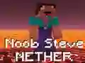 Jwèt Noob Steve Nether sou entènèt Jwèt Noob Steve Nether sou entènèt