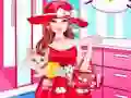 Jwèt Barbie ak chat sou entènèt