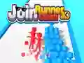 Jwèt Antre nan Runner Clash 3D sou entènèt