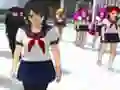 Jwèt Sakura Ti Mademoiselle Lekòl Yandere Similatè sou entènèt