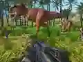 Jwèt Chasè dinosaur sniper sou entènèt