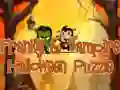 Jwèt Franky ak Puzzle Halloween Vampir sou entènèt Jwèt Franky ak Puzzle Halloween Vampir sou entènèt