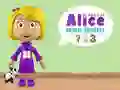 Jwèt Mond Nimewo Animal Alice sou entènèt