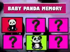 Jwèt Memwa Bebè Panda sou entènèt