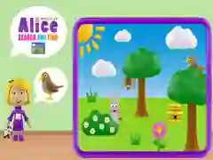 Jwèt Monde Alice: Chèche ak Jwenn sou entènèt