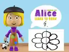 Jwèt Lèd Alice: Aprann Desine sou entènèt