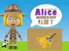 Jwèt Mond la Akeyoloji Alice sou entènèt