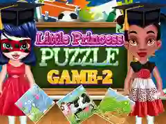 Jwèt Ti Princess Puzzle Game 2 sou entènèt