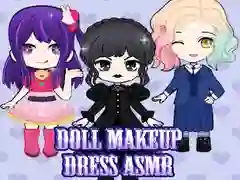 Jwèt Makiyaj Poup ASMR sou entènèt Jwèt Makiyaj Poup ASMR sou entènèt