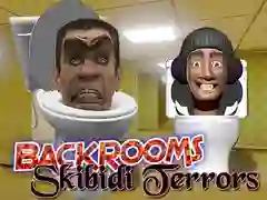 Jwèt Terror Backrooms Skibidi sou entènèt