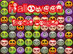Jwèt Kòlapse Blok Halloween sou entènèt