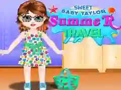 Jwèt Ti bebe dous Taylor vwayaj ete sou entènèt