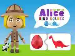 Jwèt Mond Kolè Dino Alice sou entènèt