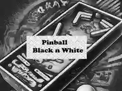 Jwèt Pinball Nwa ak Blan sou entènèt