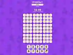 Jwèt Sudoku Majik sou entènèt