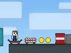 Jwèt Obby Skate Pou Dife Parkour sou entènèt