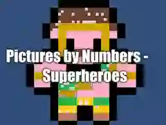 Jwèt Imaj pa Nimewo - Superheros sou entènèt Jwèt Imaj pa Nimewo - Superheros sou entènèt