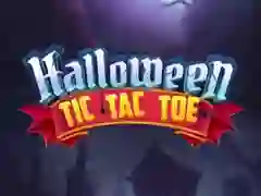 Jwèt Tic Tac Toe Halloween sou entènèt
