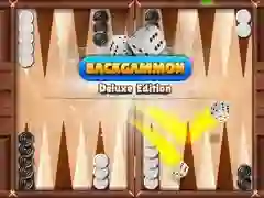 Jwèt Edisyon Deluxe Backgammon sou entènèt