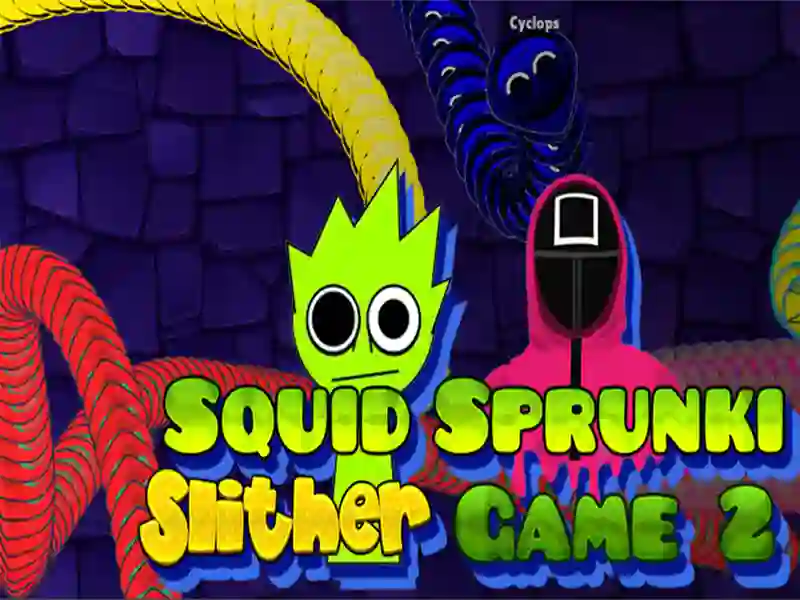 Jwèt Squid Sprunki Slither jwèt 2 sou entènèt