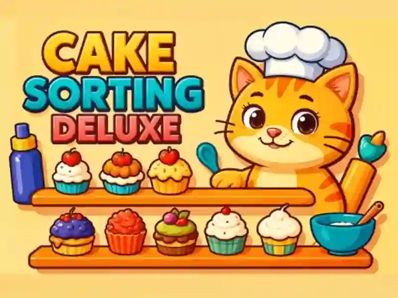 Jwèt Sou entènèt jwèt Cake Sorting Deluxe sou entènèt