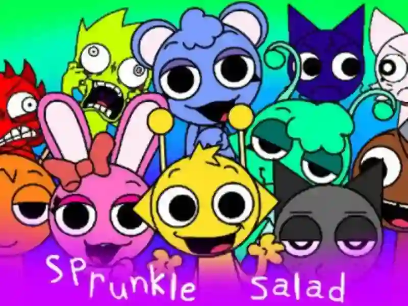 Jwèt Voye Salad sou entènèt