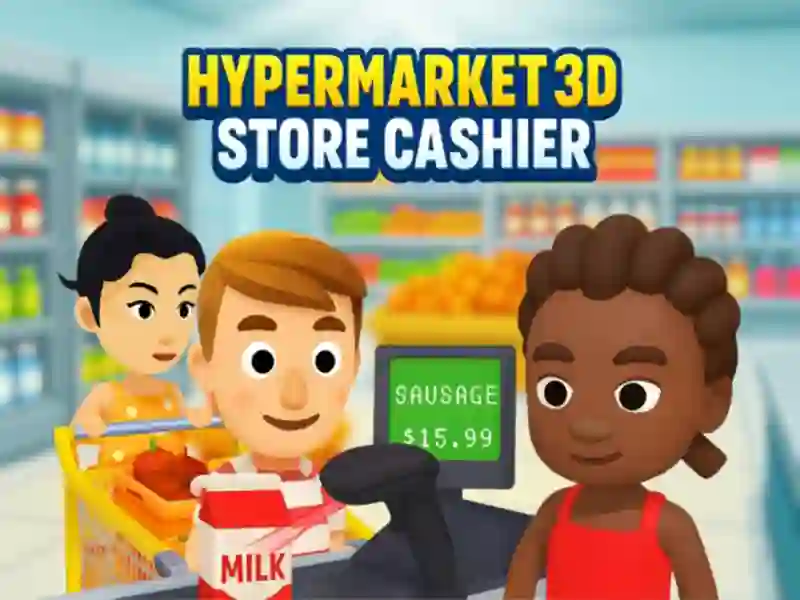 Jwèt Hypermarket 3D: Magazen kesye sou entènèt