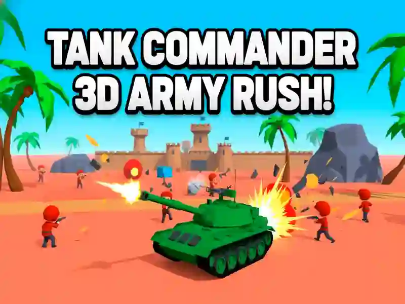 Jwèt Tank Commander 3d Army Rush! sou entènèt