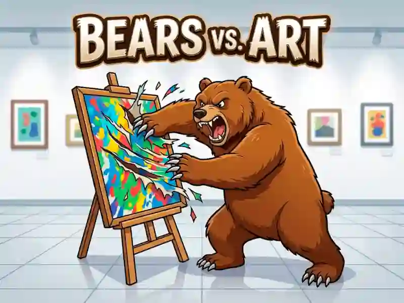 Jwèt Bears vs. Art sou entènèt