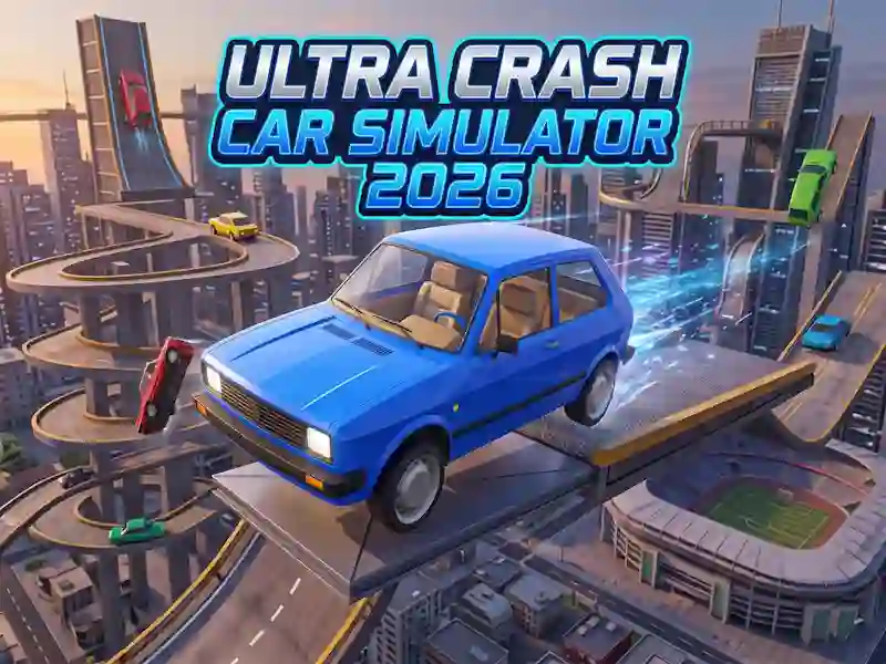 Jwèt Ultra Crash Car Simulator 2026 sou entènèt