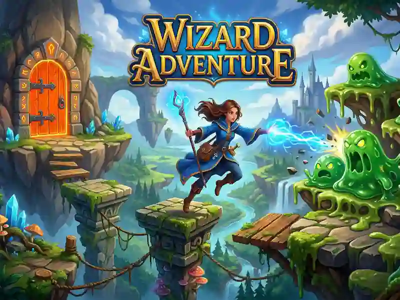 Jwèt Wizzard Adventure sou entènèt