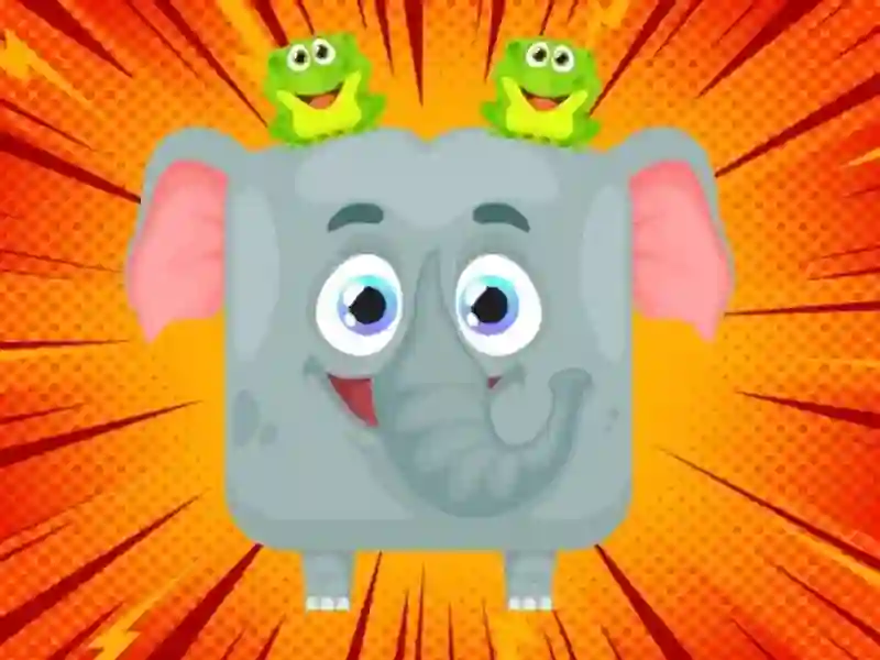 Jwèt Jele-vant. Fè elefan an sou entènèt